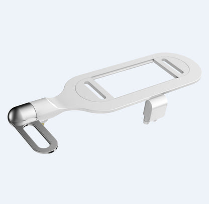 Nichtelektrischer, hygienischer, selbstreinigender Bidet-Aufsatz für Toiletten mit Doppeldüse