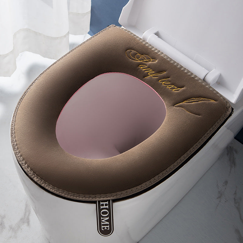 🔥HEISSER VERKAUF 50 % RABATT✨Wasserdichter Toilettensitzbezug mit Reißverschluss und Griff