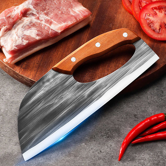 🔪 60% RABATT! ✨ Multifunktionales Edelstahl-Küchenmesser – Kraftersparnis – Scharfe Klinge, Ergonomischer Griff &amp; Rostfrei 🍳
