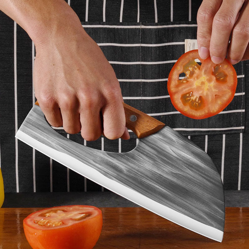 🔪 60% RABATT! ✨ Multifunktionales Edelstahl-Küchenmesser – Kraftersparnis – Scharfe Klinge, Ergonomischer Griff & Rostfrei 🍳