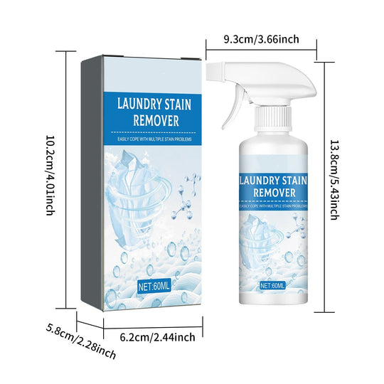 💎 50% OFF! 💎 Powerful stain remover spray – Removes grease, sweat &amp;  Food scraps in seconds, gentle on all fabrics 🧼✨
