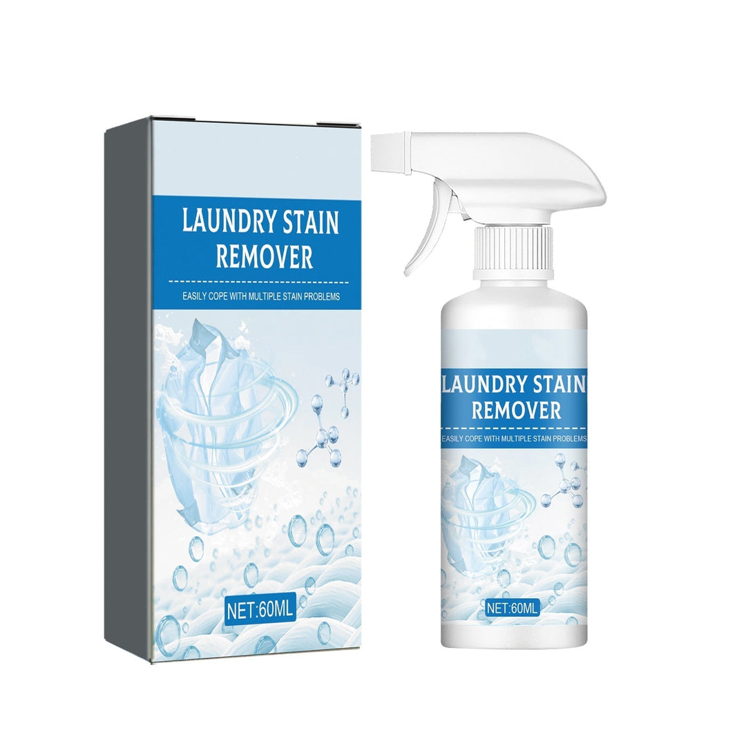 💎 50% OFF! 💎 Powerful stain remover spray – Removes grease, sweat &amp;  Food scraps in seconds, gentle on all fabrics 🧼✨
