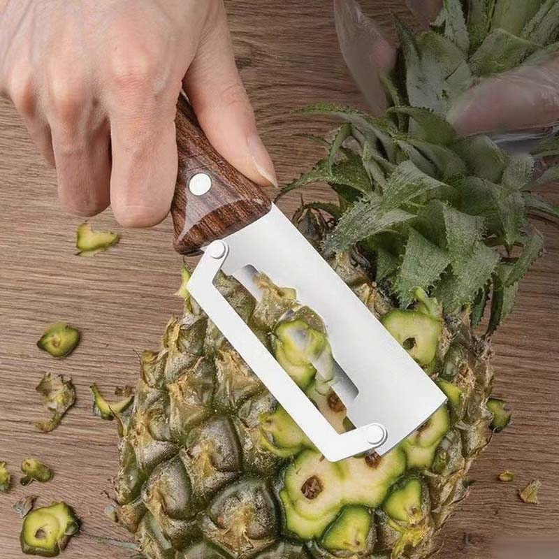 🥕 KOOP 2, KRIJG 1 GRATIS! 🔪 Multifunctionele dunschiller – vlijmscherp mes, ergonomische houten handgreep &amp;  Geïntegreerde flesopener voor in de keuken ✨