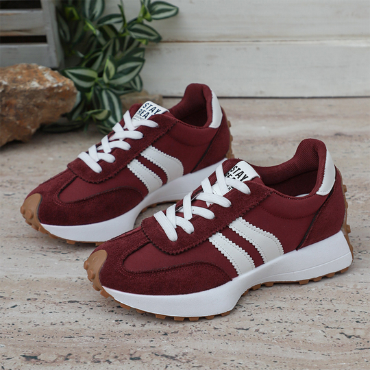 💎 50% RABATT! 💎 Damen-Freizeitschuhe – Klobige Sneaker mit 4 cm Platform, Rutschfest &amp; Retro-Design in 6 Farben 🥿🌈