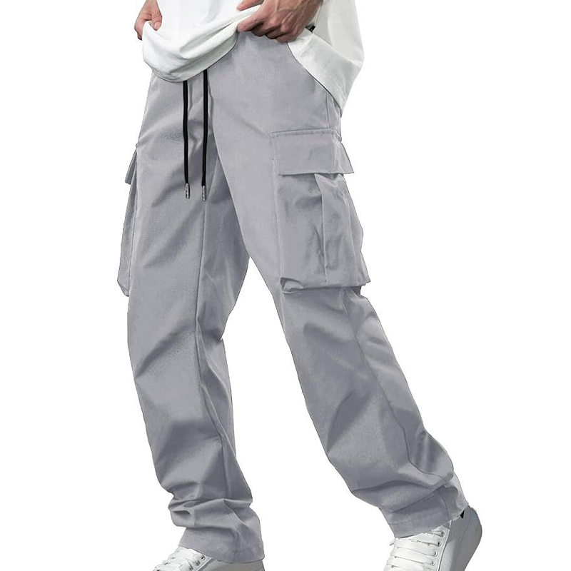 💎 50 % RABATT! 💎 Freizeit-Cargohose für Herren – mehrere Taschen, verstellbare Taille und langlebige Passform mit geradem Bein für den täglichen Gebrauch 🎒👖
