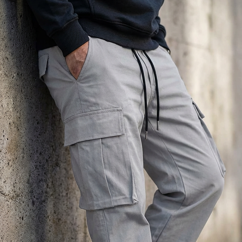 💎 50 % RABATT! 💎 Freizeit-Cargohose für Herren – mehrere Taschen, verstellbare Taille und langlebige Passform mit geradem Bein für den täglichen Gebrauch 🎒👖