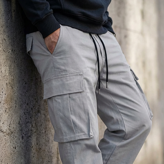 💎 50 % RABATT! 💎 Freizeit-Cargohose für Herren – mehrere Taschen, verstellbare Taille und langlebige Passform mit geradem Bein für den täglichen Gebrauch 🎒👖