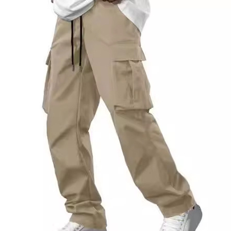 💎 50 % RABATT! 💎 Freizeit-Cargohose für Herren – mehrere Taschen, verstellbare Taille und langlebige Passform mit geradem Bein für den täglichen Gebrauch 🎒👖