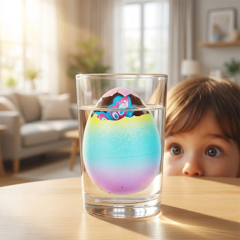 💎 KAUF 3, ERHALTE 1 GRATIS! 💎 Wachsende Oster-Überraschungs-Eier – Schlüpfende Dino/Einhorn/Schmetterling-Figuren im Wasser | Magisches MINT-Spielzeug 🥚🦄
