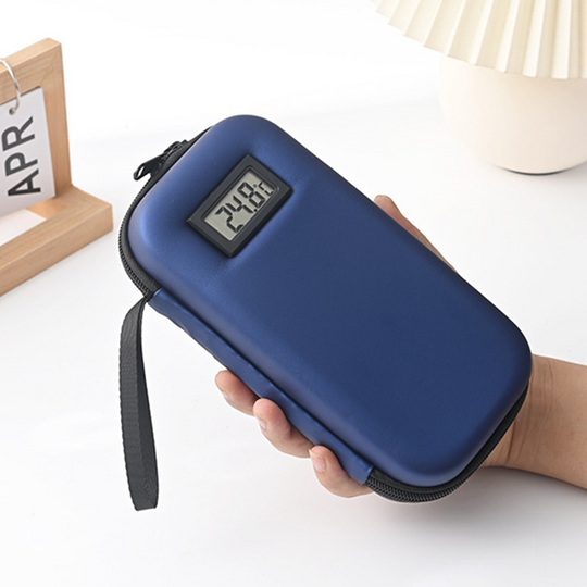✨🔥 Insulin cooler bag with temperature display