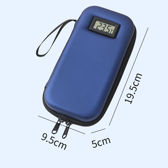 ✨🔥 Insulin cooler bag with temperature display