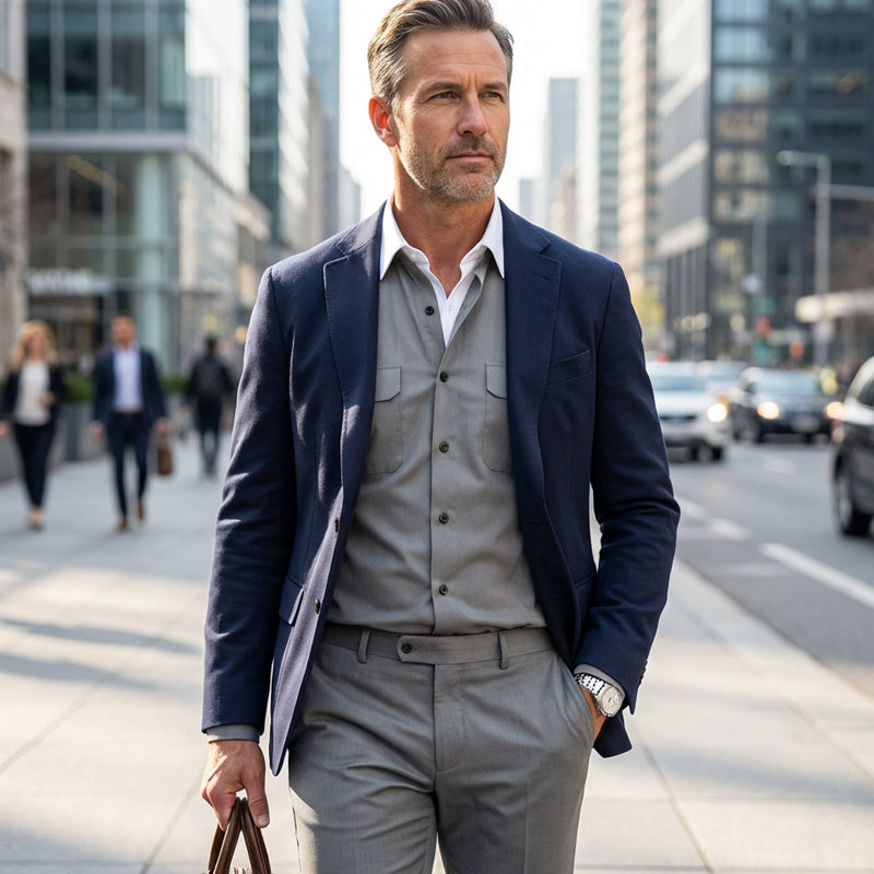 🔥 2-teiliges einfarbiges Walking-Anzugset für Herren – Kapuzenoberteil & Jogginghose im lässigen Schnitt 👖