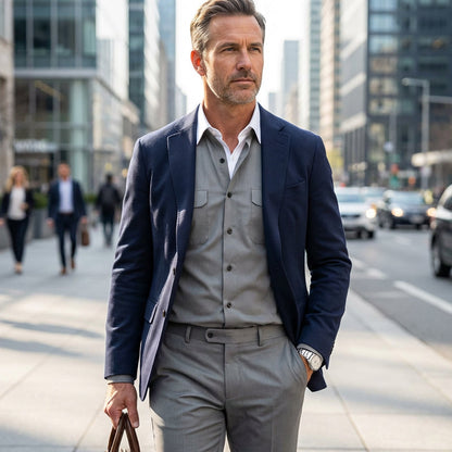 🔥 2-teiliges einfarbiges Walking-Anzugset für Herren – Kapuzenoberteil & Jogginghose im lässigen Schnitt 👖