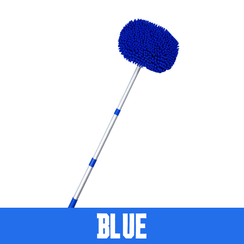 🚗 Robust aluminum telescopic car wash mop – Long handle, gentle cleaning &amp;  Versatile for all vehicles