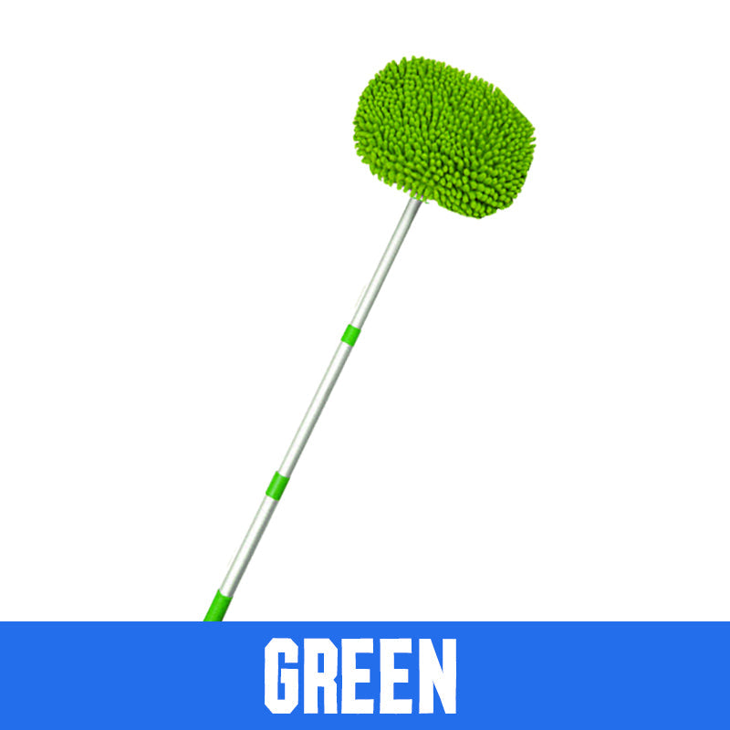 🚗 Robust aluminum telescopic car wash mop – Long handle, gentle cleaning &amp;  Versatile for all vehicles