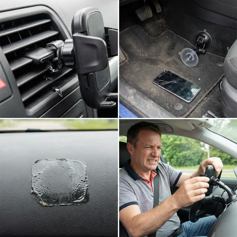 ✨🔥Vakuum-Saugnapf-Magnethalterung für Mobiltelefone im Auto🚗