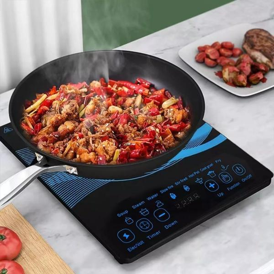 📢📢50 % Rabatt!! ⏰Hochleistungs-Induktionsherd mit 2200 W