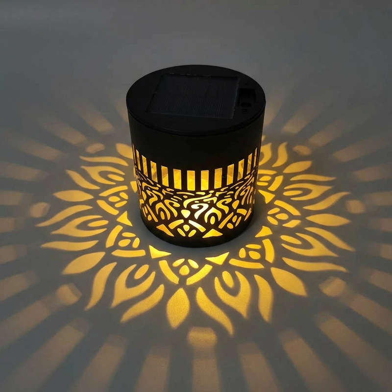 ☀️ Solar-Mandalaleuchte für Garten &amp; Terrasse – 2-in-1 Bodenlampe &amp; Wandleuchte – Ornamentale Lichtdeko mit Vintage-Effekt – Rostfrei &amp; Langlebig