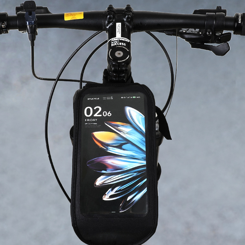 🚴 50% RABATT! 📱 Wasserdichte Fahrrad Oberrohrtasche – Hardcase Handyhalter, Perfekt für MTB &amp; Rennrad 🗺️