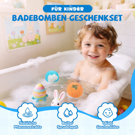 💎 -50% AUF DAS BADEBOMBEN-SET MIT ÜBERRASCHUNG! 💎 12 Meerestier-Spielzeuge, Sanfte Pflege &amp; Duftspaß für Kinder 🛁