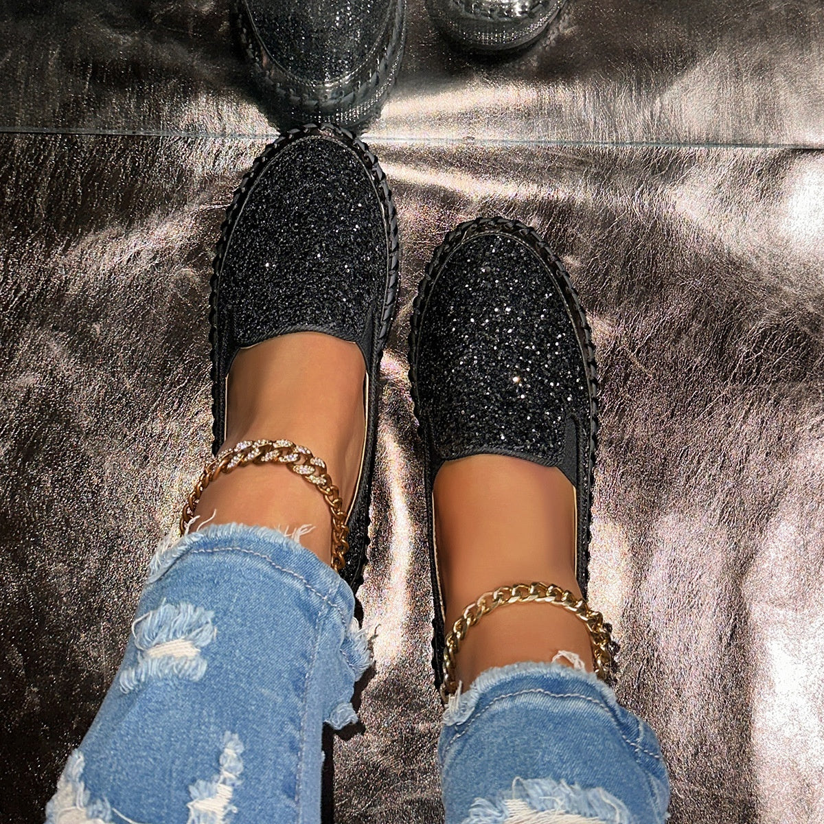 👟📢📢50%RABATT!【Bequeme Freizeitslipper für Damen】 – Kein Bücken, kein Schnüren, einfach hineinschlüpfen und los geht’s! ✨💨