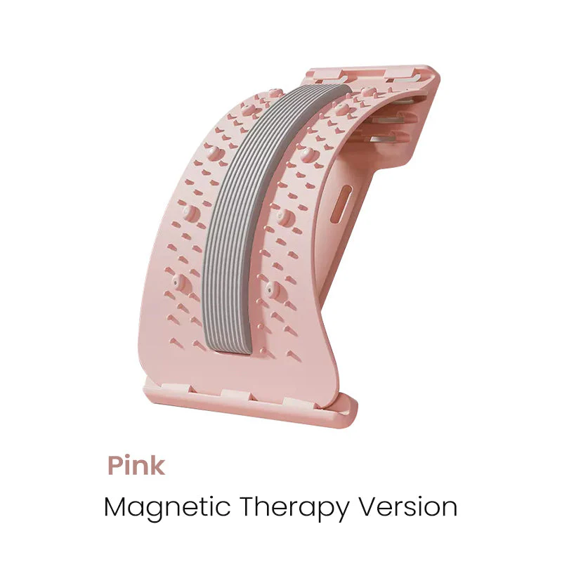 🔥 48% OFF TODAY! 🧘‍♂️Magnetic Lumbar Stretcher – Acupressure Massage, Portable Design &amp; Relieves Back Pain ✨