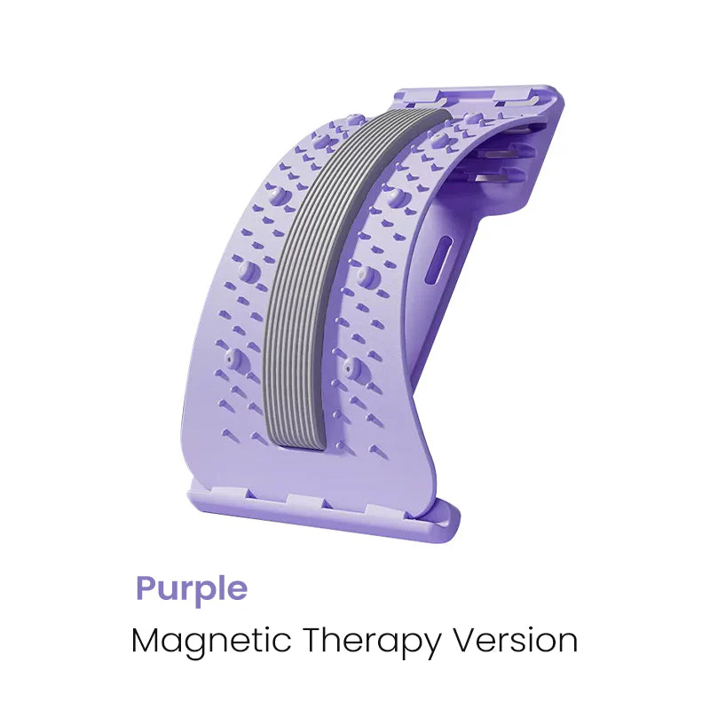 🔥 48% OFF TODAY! 🧘‍♂️Magnetic Lumbar Stretcher – Acupressure Massage, Portable Design &amp; Relieves Back Pain ✨
