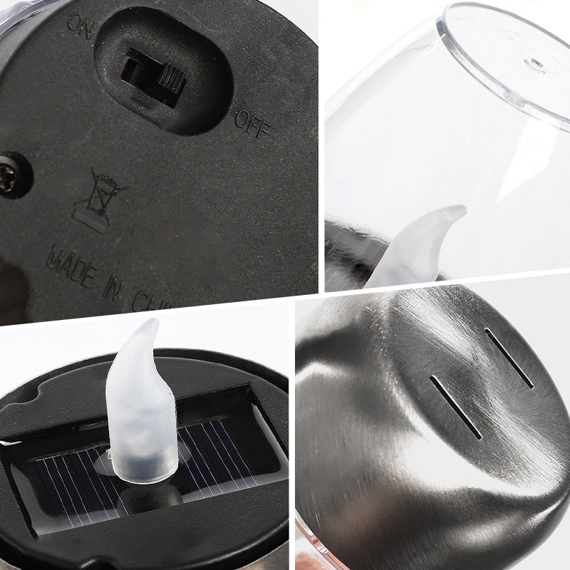 🕯️🌞 Solar kaarslicht – weerbestendig, sfeervol voor de tuin &amp;  Terras. ✨💡 2+1 GRATIS!