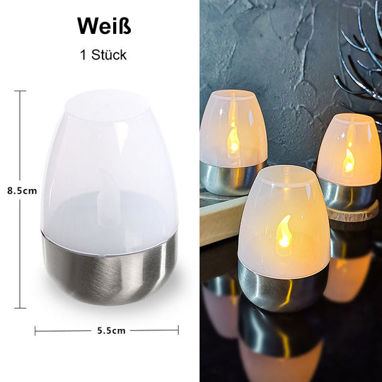 🕯️🌞 Solar kaarslicht – weerbestendig, sfeervol voor de tuin &amp;  Terras. ✨💡 2+1 GRATIS!