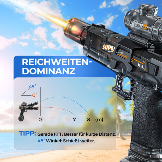 Rechargeable electric water gun