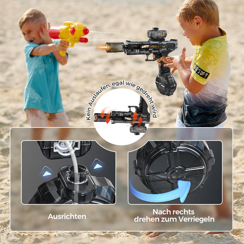 Rechargeable electric water gun