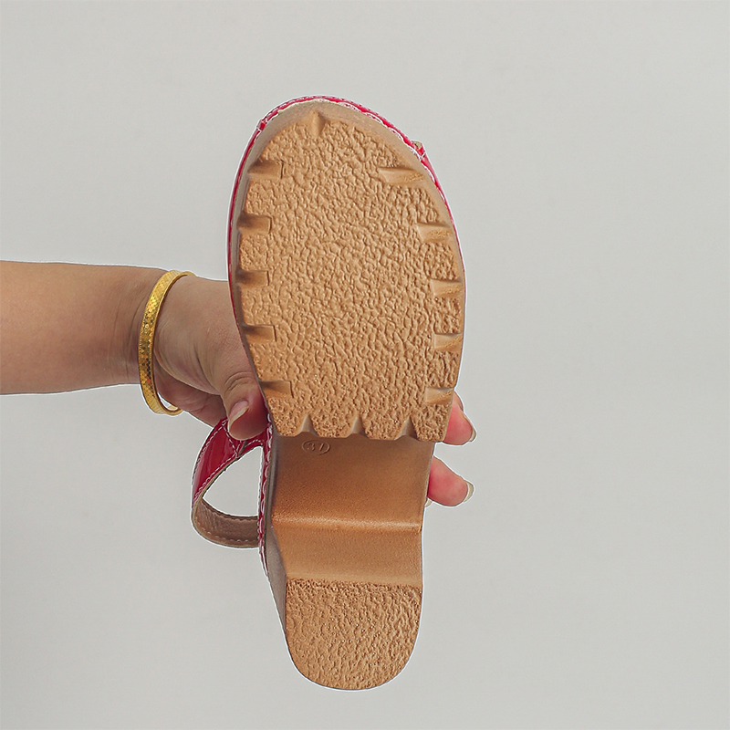👡 50% RABATT! ✨ Elegante Peep-Toe-Sandalen mit Schnallenabsatz – Stilvoll, Bequem &amp; Perfekt Für Jeden Anlass 🌸