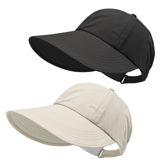 💎 -50 % på baseballsolhatt med bred brem for kvinner!💎 UV-beskyttelse, pustende og hurtigtørkende stoff &amp;  Komfort for utendørseventyr✨