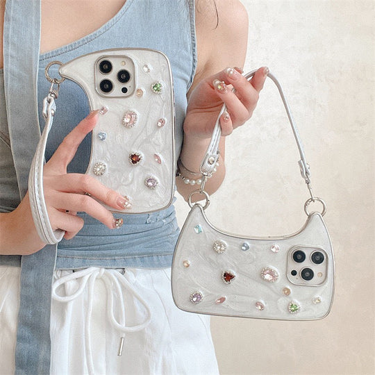 Creative Phone Case with Top Handle for iPhone
