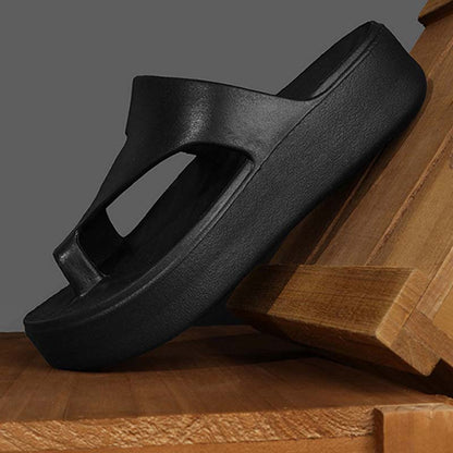 📢📢60 % Rabatt!! ⏰Sandalen mit Plateau-Absatz und Zehensteg für Damen