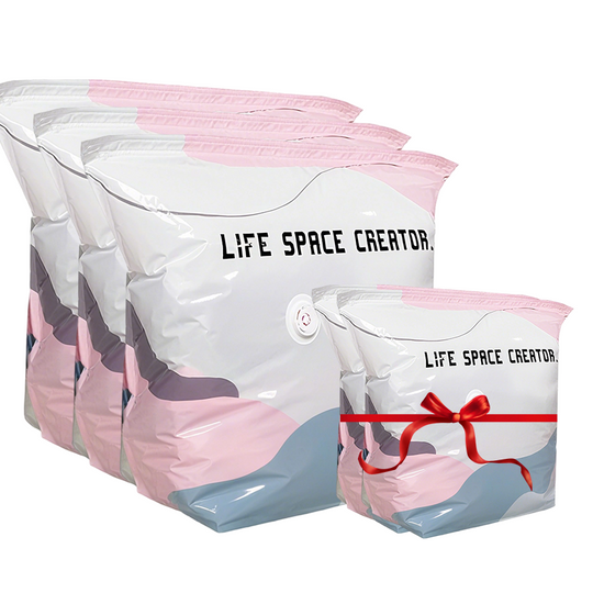 💐 BUY 2, GET 1 FREE!🧳No‑Pump Vacuum Storage Bags – Press &amp; seal, no pump needed. Saves 80% space, keeps clothes dry &amp; dust‑free. Perfect for bulky bedding &amp; off‑season gear. 🛏️🗄️