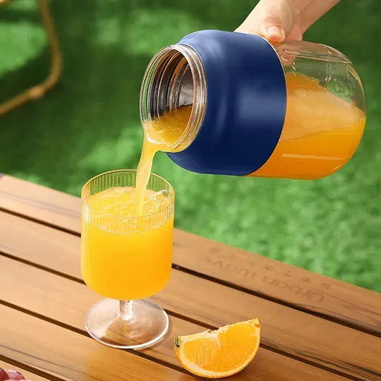 🔥Solange der Vorrat reicht 50 % Rabatt!🎉1300 ml tragbarer, wiederaufladbarer Mixer für Smoothies und Säfte