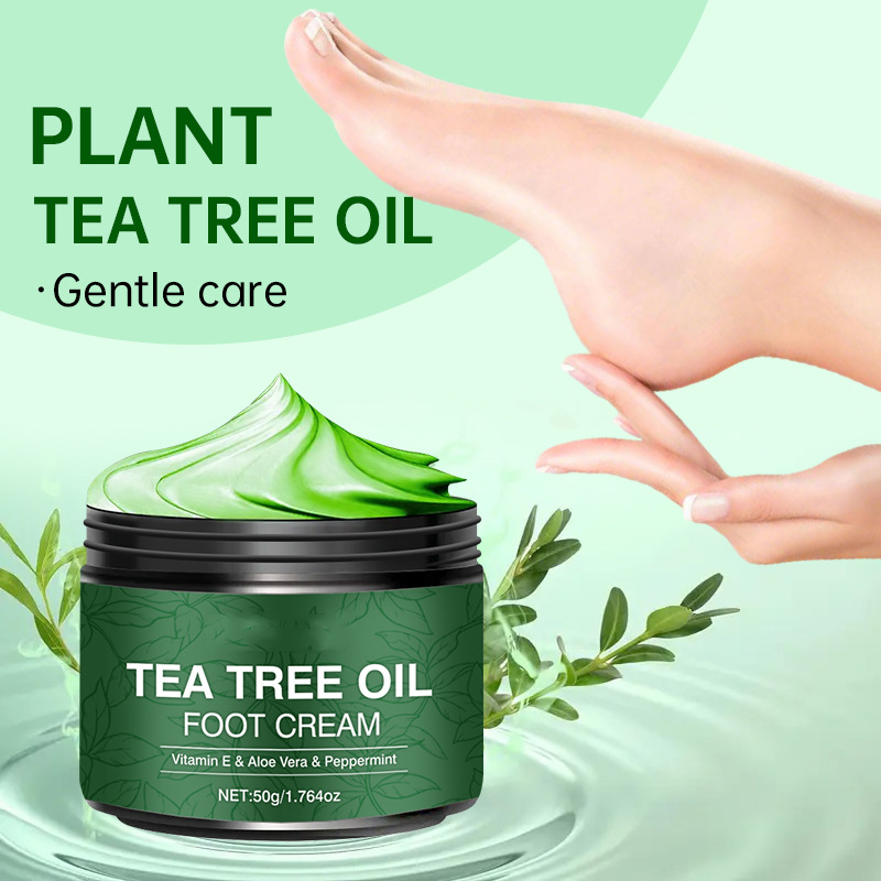 ✨💝Beruhigende Fußcreme mit Aloe Vera &amp; Teebaumöl