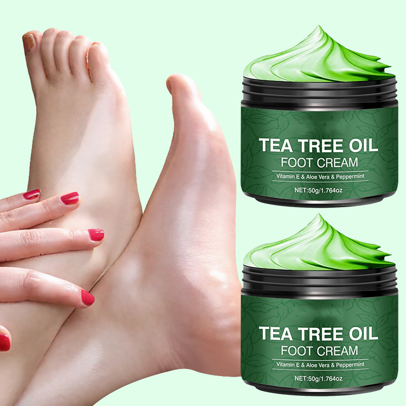✨💝Beruhigende Fußcreme mit Aloe Vera &amp; Teebaumöl
