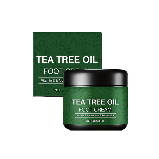 ✨💝Beruhigende Fußcreme mit Aloe Vera &amp; Teebaumöl