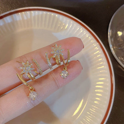 🔥Solange der Vorrat reicht 40 % Rabatt!🎉Funkelnde Krallen-Ohrringe für Damen