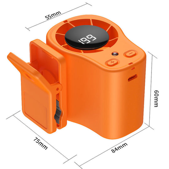 Freihändiger Ventilator mit LED-Anzeige