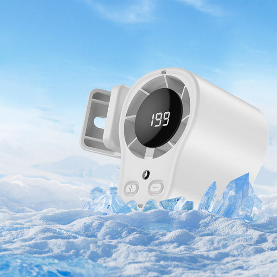 Freihändiger Ventilator mit LED-Anzeige