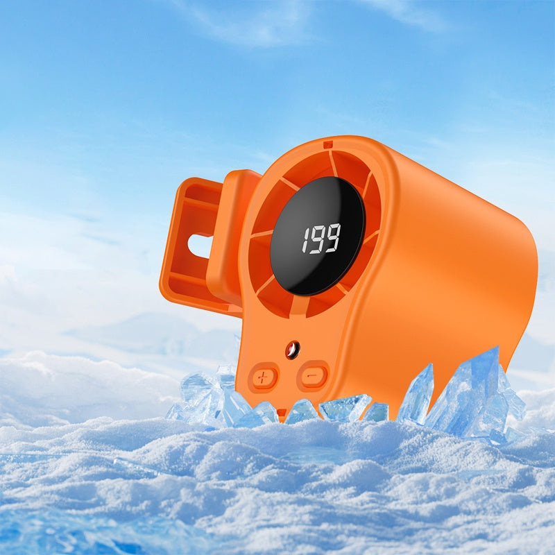 Freihändiger Ventilator mit LED-Anzeige