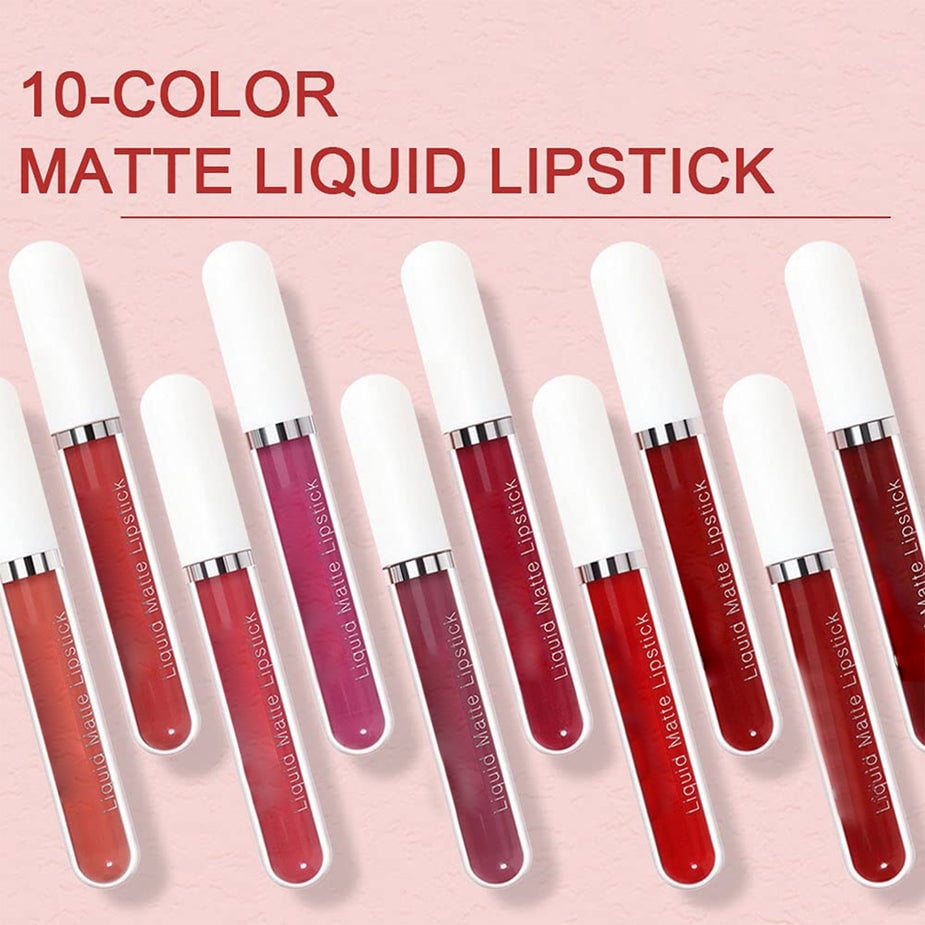 💄 LIMITIERTES ANGEBOT: 50% RABATT! 💋 18er-Set Mattierender Lipgloss – Langanhaltend, Wasserdicht &amp; Vitamin-E-Pflege 🎁