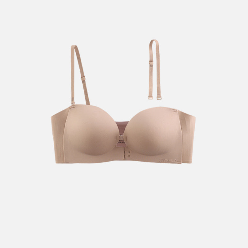 💜Seamless Front Closure Bra With Adjustable Straps