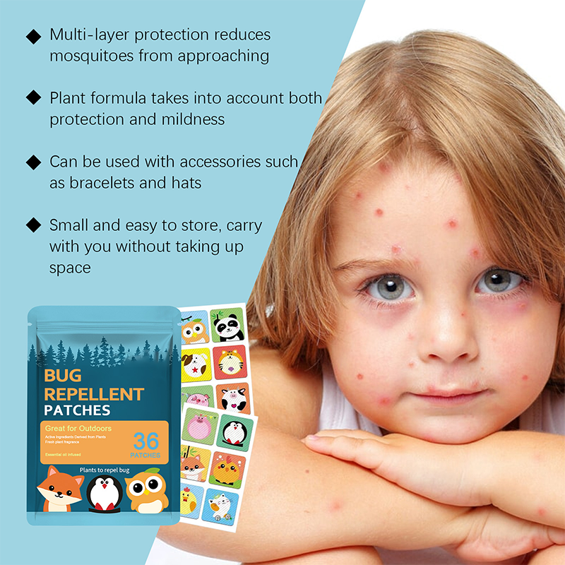 🥳2026 HOT SALE🥳💞50K+ SOLD!🏆🦟 50% OFF! Mosquito Repellent Patches – Waterproof &amp; sweatproof, natural ingredients. Cute designs, gentle on skin. Last day! 🌸✨