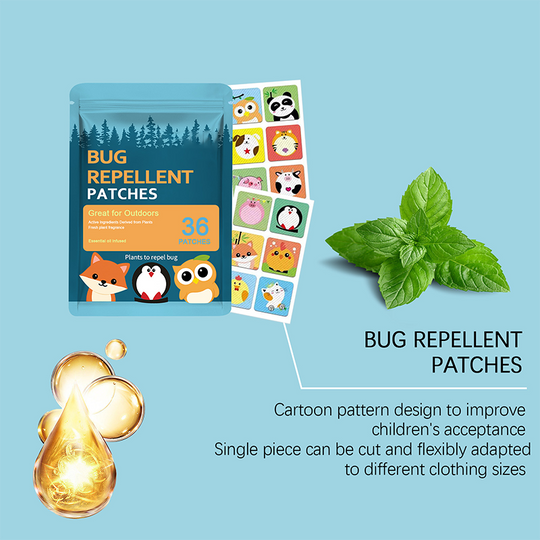 🥳2026 HOT SALE🥳💞50K+ SOLD!🏆🦟 50% OFF! Mosquito Repellent Patches – Waterproof &amp; sweatproof, natural ingredients. Cute designs, gentle on skin. Last day! 🌸✨
