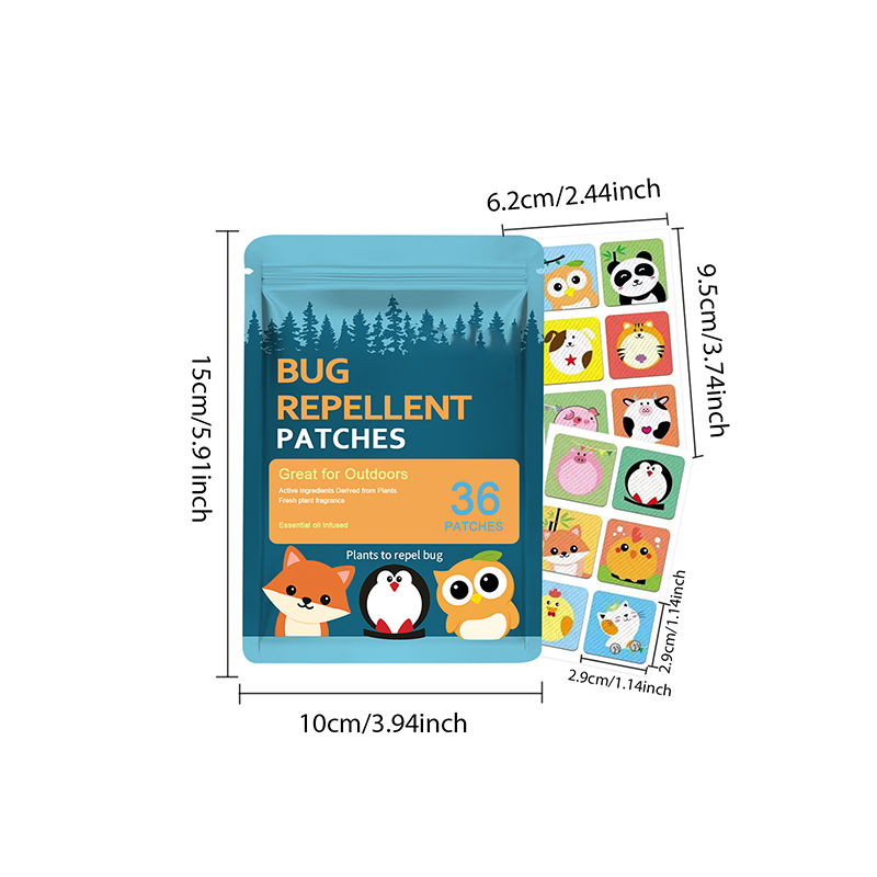 🥳2026 HOT SALE🥳💞50K+ SOLD!🏆🦟 50% OFF! Mosquito Repellent Patches – Waterproof &amp; sweatproof, natural ingredients. Cute designs, gentle on skin. Last day! 🌸✨