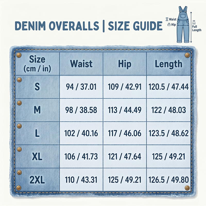 Trending Now👖 Baggy Denim Overalls with Adjustable Straps – Relaxed Fit &amp; Deep Pockets for Everyday Comfort